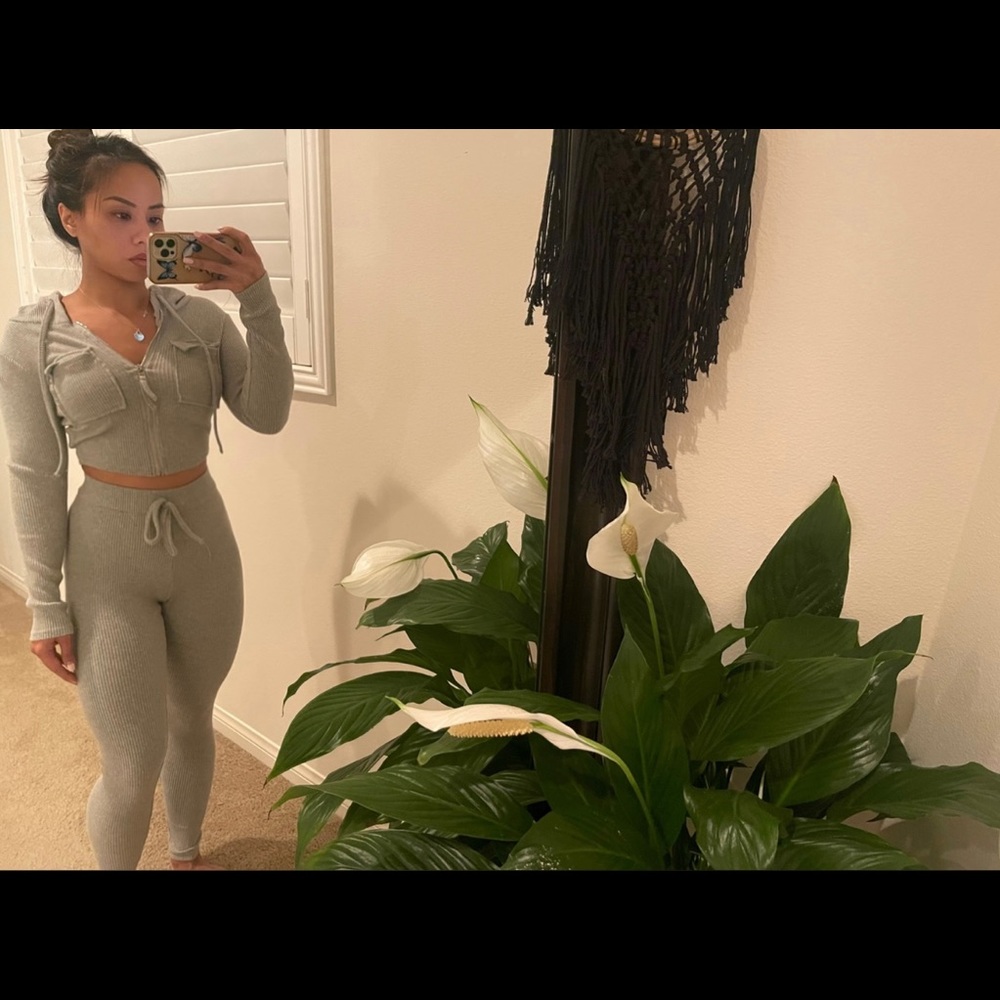 Grey Two Piece Set
